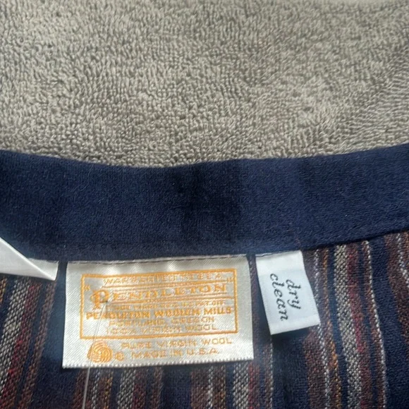 Navy Pendleton Skirt Size 12 - Picture 2 of 2